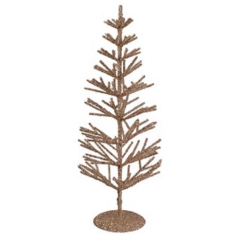 Northlight Rose Gold Artificial Tabletop Christmas Tree