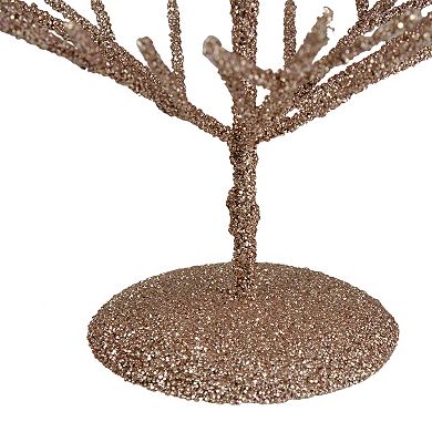 Northlight Rose Gold Artificial Tabletop Christmas Tree
