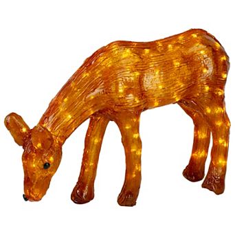 Northlight LED Lighted Acrylic Reindeer Outdoor Christmas Decoration