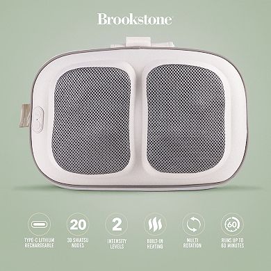 Brookstone Shiatsu Massage Pillow