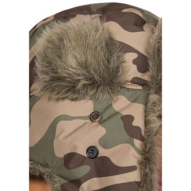 KingSize Men's Extra Large Fur Trim Hat