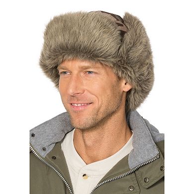 KingSize Men's Extra Large Fur Trim Hat