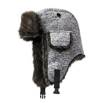Kingsize Men's Big & Tall Extra Large Fur Trim Hat