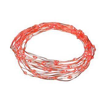 Northlight 100-Count Red LED Micro Fairy 16-ft. Copper Wire Lights