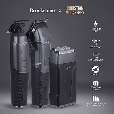 Brookstone 3-in-1 Shaving Set