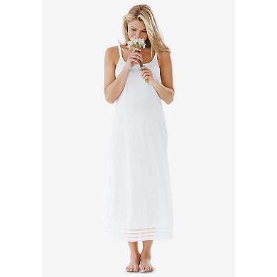 Comfort Choice Plus Size Full Slip Snip-To-Fit
