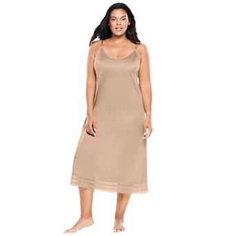 Comfort Choice Plus Size Full Slip Snip-To-Fit