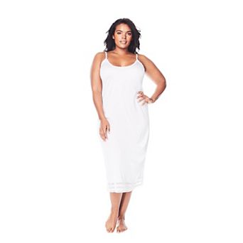 Comfort Choice Plus Size Full Slip Snip-To-Fit