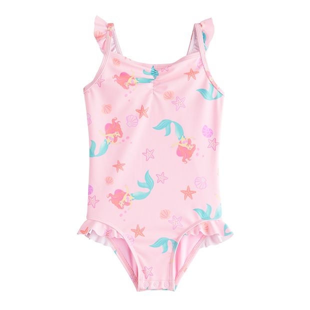 chinese dress ladies Pink Mermaid Swim Pocket A-Line Dress & Stripe Shorts – Millieloveslily.com