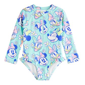 Disney's Minnie Mouse & Daisy Duck Baby & Toddler Girl One-Piece Rashguard by Jumping Beans®
