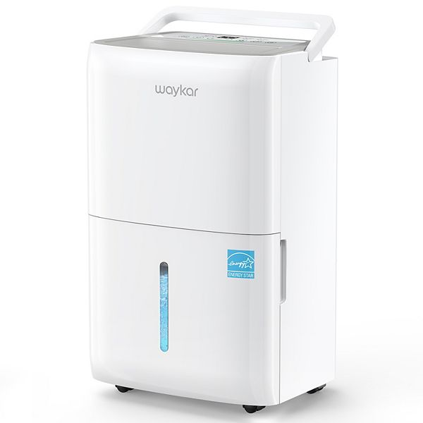 80 Pint Energy Star Dehumidifier for Rooms Basement Space up to 5000 Sq.ft. - White (ONE SIZE)
