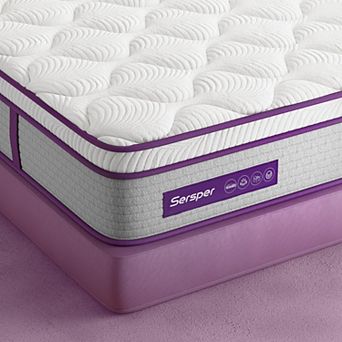 Sersper 10 in Memory Foam Hybrid Mattress 5 Zone Pocket Spring Mattress In A Box