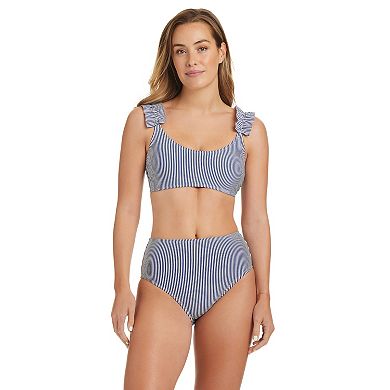 Women's Draper James Ruffle Strap Bralette Swim Top