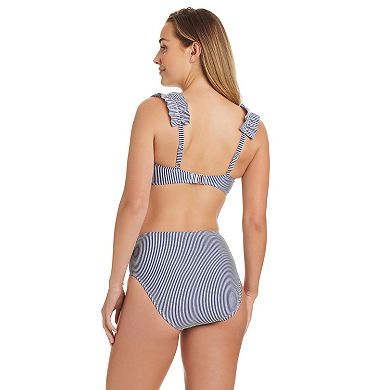 Women's Draper James Ruffle Strap Bralette Swim Top