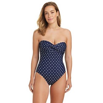 Women's Draper James Bandeau One-Piece Swimsuit