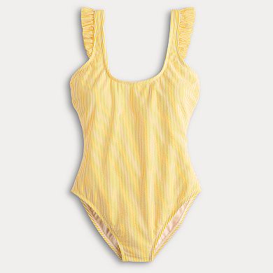 Women's Draper James Ruffle One-Piece Swimsuit
