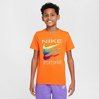 Boys 8-20 Nike Sportswear Triple Check Logo T-Shirt