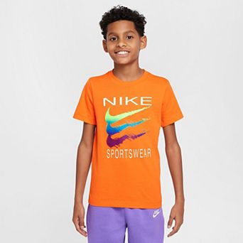 Boys 8-20 Nike Sportswear Triple Check Logo T-Shirt