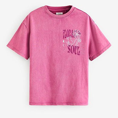 Girls 4-12 NEXT Printed Top