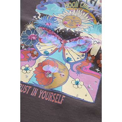 Girls 4-12 NEXT Celestial Print Top