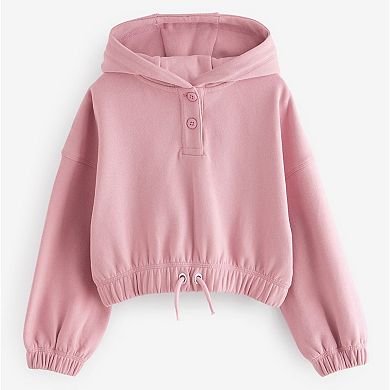 Girls 4-12 NEXT Cropped Hoodie