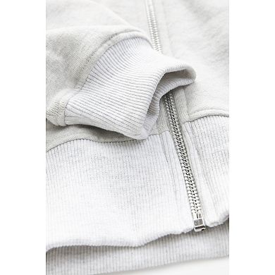 Girls 4-12 NEXT Cropped Zip-Up Hoodie