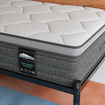 Serweet 14 Inch Memory Foam Hybrid Mattress Edge-support Pocket Spring Mattress