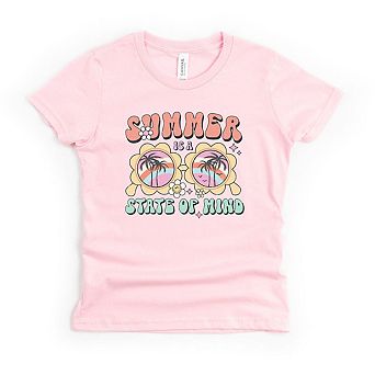 Summer State Of Mind Youth Short Sleeve Graphic Tee