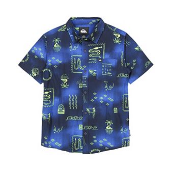 Boys 8-20 Quiksilver Apero Classic Short Sleeve Shirt