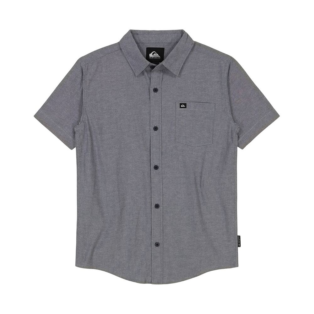 Boys 8-20 Quiksilver Oxford Classic Short Sleeve Shirt