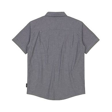 Boys 8-20 Quiksilver Oxford Classic Short Sleeve Shirt