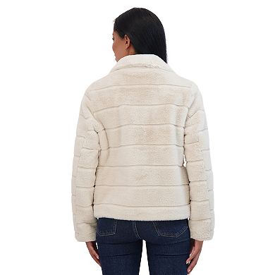 Women's Sebby Collection Faux Fur Jacket