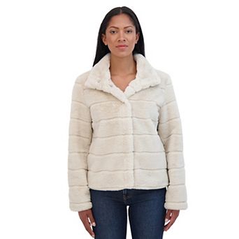 Women's Sebby Collection Faux Fur Jacket