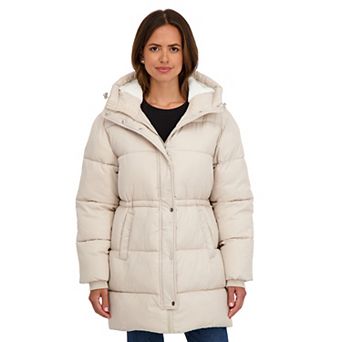 Women's Sebby Collection Cozy Lined Anorak Puffer Jacket