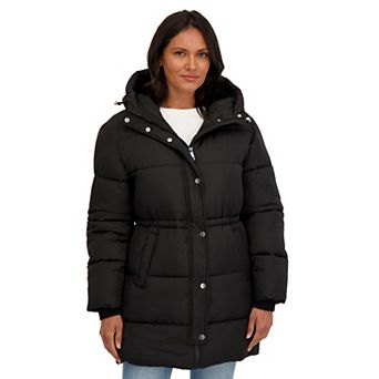 Women's Sebby Collection Cozy Lined Anorak Puffer Jacket