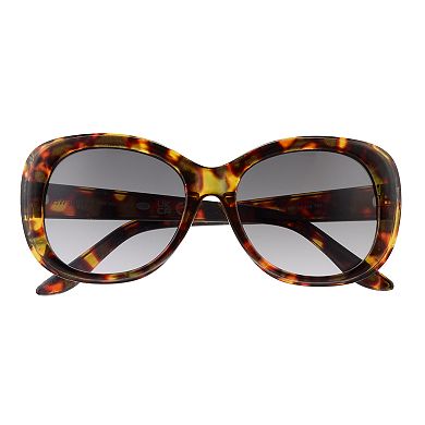 Women's Nine West 53mm Gradient Butterfly Sunglasses