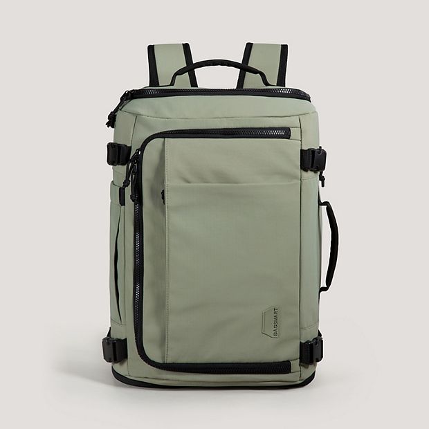 bagsmart convertible laptop backpack work briefcase 3 In 1 Bag for Men, Computer 17.3 Inch Laptop Water-Repellent Shoulder Bag, Computer Bag Business Travel Office, Black : Electronics on backpack meets the size requirements of almost all major airlines and fits in the overhead compartment and under the seat Ubuy Bagsmart Convertible Laptop Backpack