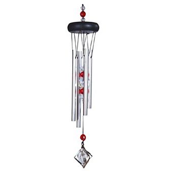 FC Design 15" Long Wooden Top Gem Wind Chime Perfect Gifts for Holiday Patio Garden Decor
