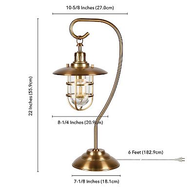 Finley & Sloane Bay 22-in. Nautical Table Lamp