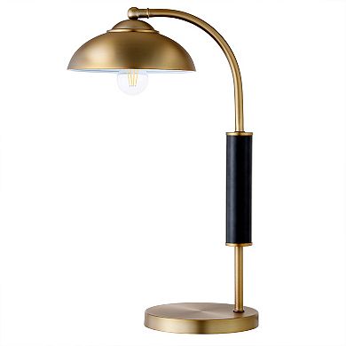 Finley & Sloane Denton 24-in. Two-Tone Table Lamp with Metal Shade