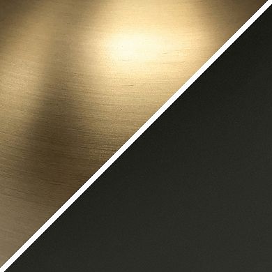 Finley & Sloane Denton 24-in. Two-Tone Table Lamp with Metal Shade