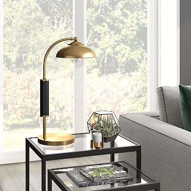 Finley & Sloane Denton 24-in. Two-Tone Table Lamp with Metal Shade