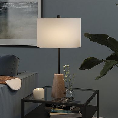 Finley & Sloane Killian Limed Oak Table Lamp