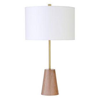 Finley & Sloane Killian Limed Oak Table Lamp