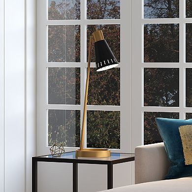 Finley & Sloane Kintam 27-in. Table Lamp with Metal Shade