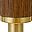 Rustic Oak Brass
