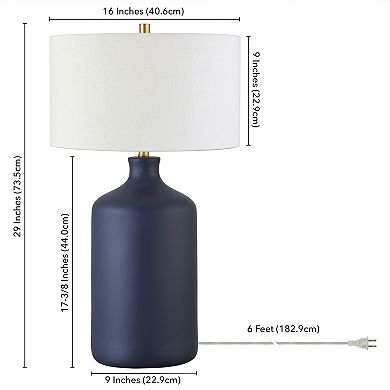 Finley & Sloane Sloane Ceramic Table Lamp