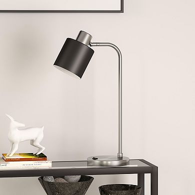 Finley & Sloane Thew 20.75-in. Table Lamp with Metal Shade