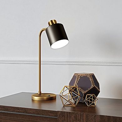 Finley & Sloane Thew 20.75-in. Table Lamp with Metal Shade