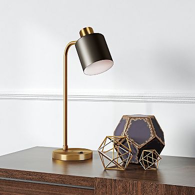 Finley & Sloane Thew 20.75-in. Table Lamp with Metal Shade